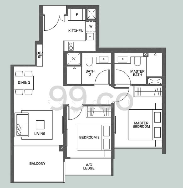 The Clement Canopy, 18 Clementi Avenue 1, 2 Bedrooms, 732 sqft, Condominium For Rent, by Ron Quek 郭伟洋, 25614980 - PropertyGuru.com.sg