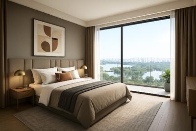 For Sale - ⭐ 4br Dual key Private Lift, Picturesque Views of Jurong Lake Gardens