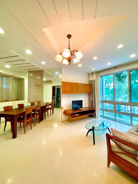Park Green, 2 Rivervale Link, 3 Bedrooms, 1,195 sqft, Condominium For Rent, by Koh Cheng Cheng, 25616593 - Living Room - PropertyGuru.com.sg