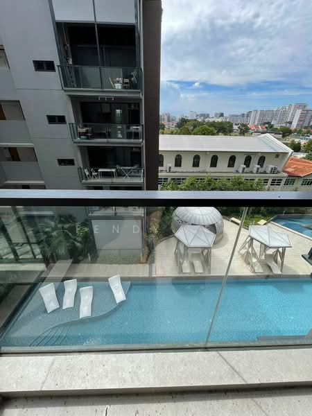 The Antares, 21 Mattar Road, 1 Bedroom, 452 sqft, Condominium For Rent, by Fendy Lee, 25617140 - Balcony - PropertyGuru.com.sg