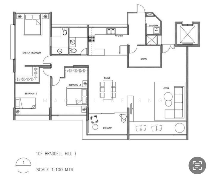 Renovated Floorplan