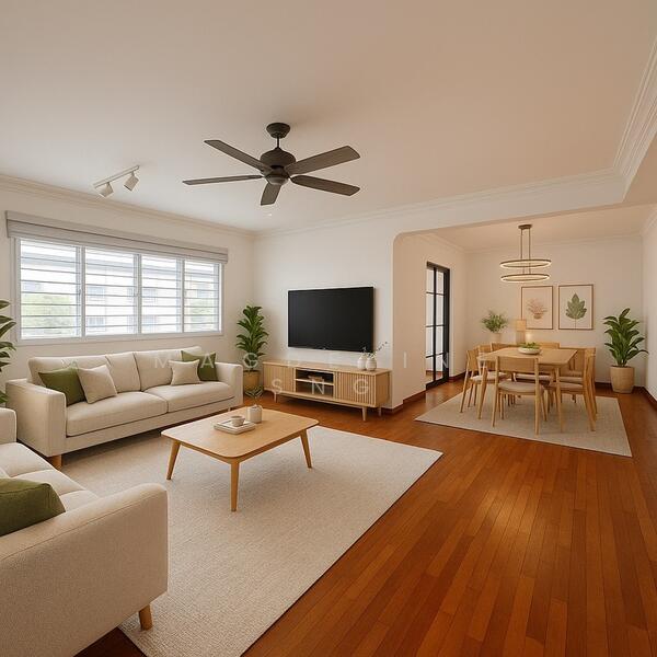 Living Room (Virtual Staging)