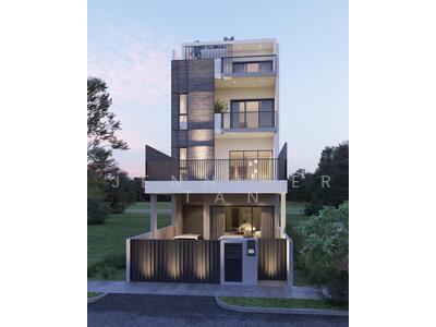 For Sale - Charming Freehold Terrace in Exclusive Hillview Crescent, walk to MRT and Nature to your doorstep