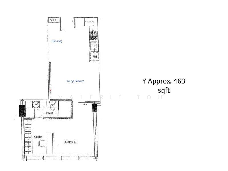 One North Bridge, 1 North Bridge Road, 1 Bedroom, 463 sqft, Apartment For Rent, by Valerie Toh, 25618880 - PropertyGuru.com.sg