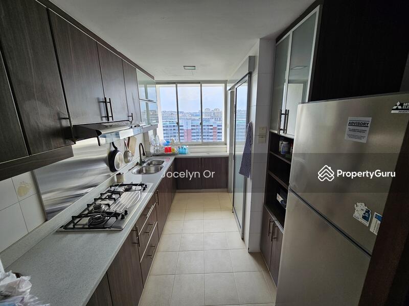 Lots of counter space and cabinets