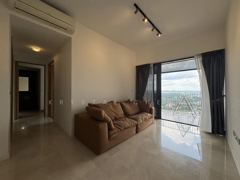 Alex Residences, 28 Alexandra View, 3 Bedrooms, 904 sqft, Apartment For Rent, by Krystal Cheng, 25622003 - Living Room - PropertyGuru.com.sg