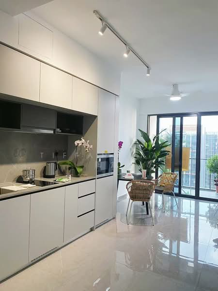 Parc Clematis, 8D Jalan Lempeng, 2 Bedrooms, 689 sqft, Condominium For Rent, by Tiffany Tao 陶虹, 25622535 - Living Room - PropertyGuru.com.sg