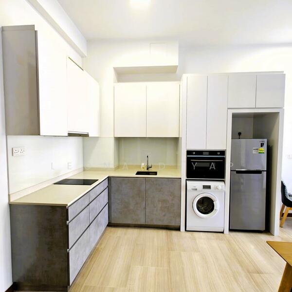 Bijou, 2 Jalan Mat Jambol, 2 Bedrooms, 600 sqft, Condominium For Rent, by Leonard Yap, 25622606 - Kitchen - PropertyGuru.com.sg