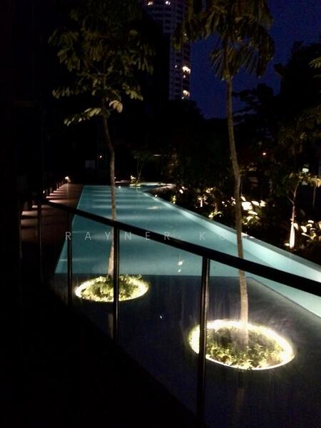 Pool - night view