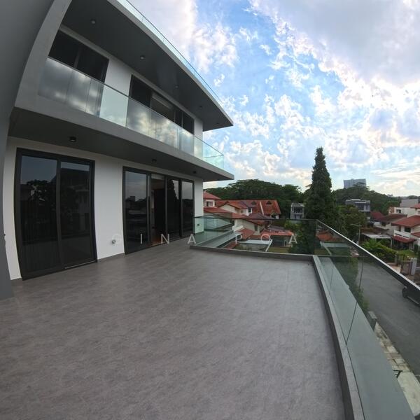 8 bedrooms 8 baths Brand New Semi-Detached in Bukit Timah under $15million, Clementi Park / Upper Bukit Timah, 8 Bedrooms, 9,300 sqft, Semi-Detached House For Sale, by Gina Poa, 25623638 - Balcony - PropertyGuru.com.sg
