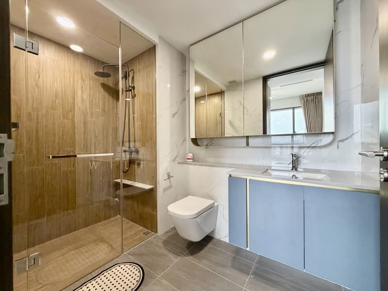 AMO Residence, 21 Ang Mo Kio Rise, 2 Bedrooms, 743 sqft, Condominium For Sale, by Wilfred Kang, 25624039 - Master Bathroom - PropertyGuru.com.sg