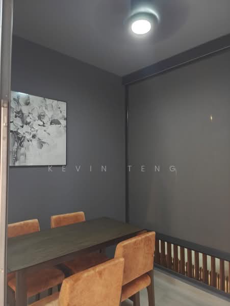 KI Residences At Brookvale, 2 Brookvale Drive, 2 Bedrooms, 743 sqft, Condominium For Rent, by Kevin Teng, 25626163 - Balcony c/w Zip Track Blind - PropertyGuru.com.sg