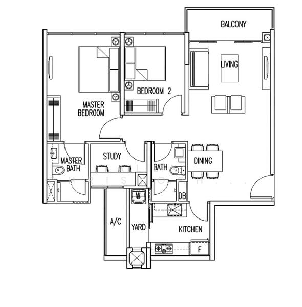 My Manhattan, 25 Simei Street 3, 2 Bedrooms, 936 sqft, Condominium For Sale, by Alex Christopher Lee, 25626702 - PropertyGuru.com.sg