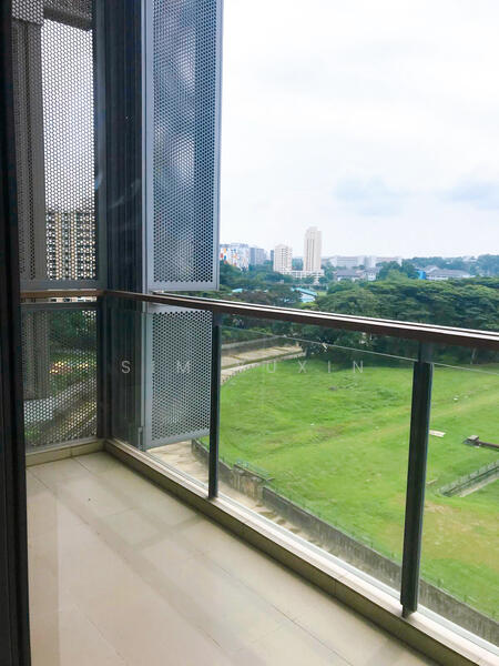The Tennery, 5A Woodlands Road, 1 Bedroom, 613 sqft, Condominium For Rent, by Sim Yuxin, 25626894 - Balcony - PropertyGuru.com.sg