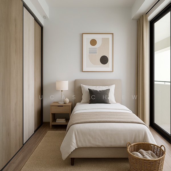 Klimt Cairnhill, 71 Cairnhill Road, 3 Bedrooms, 1,432 sqft, Condominium For Rent, by Lucas Chiew, 25627081 - Common Bedroom - PropertyGuru.com.sg