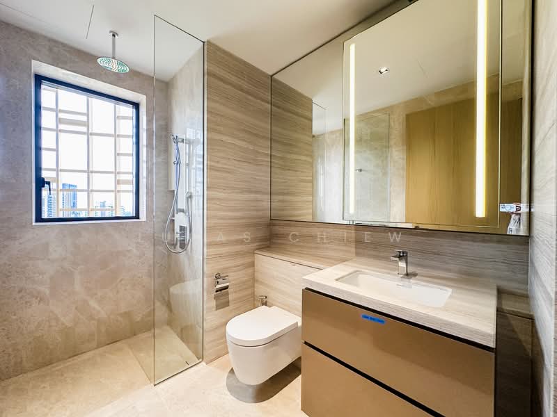 Klimt Cairnhill, 71 Cairnhill Road, 3 Bedrooms, 1,432 sqft, Condominium For Rent, by Lucas Chiew, 25627081 - Bathroom - PropertyGuru.com.sg