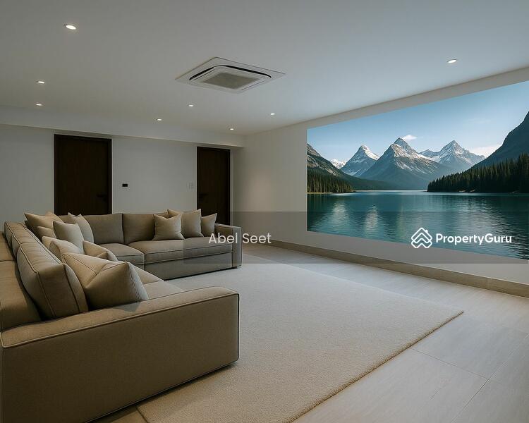 Spacious Entertainment Room.
Provision for Wine Chiller
Real Image - Virtually Staged.
