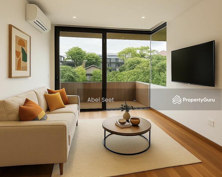 Family Area overlooking a fantastic view. 
Real Image - Virtually Staged.