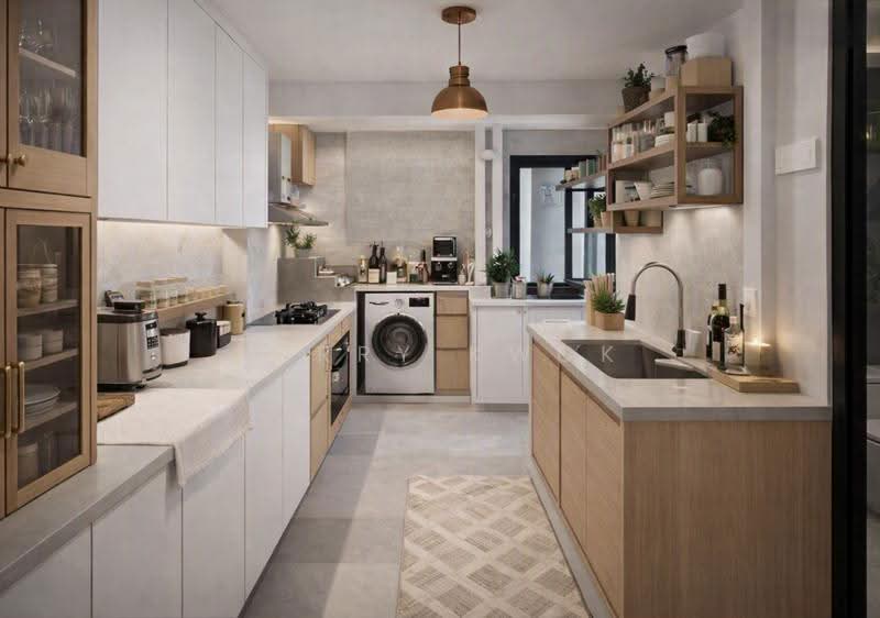 357 Clementi Avenue 2, 357 Clementi Avenue 2, Buona Vista / West Coast / Clementi New Town, 3 Bedrooms, 1,259 sqft, HDB Flat For Sale, by Barry Kwok, 25627765 - Kitchen - PropertyGuru.com.sg