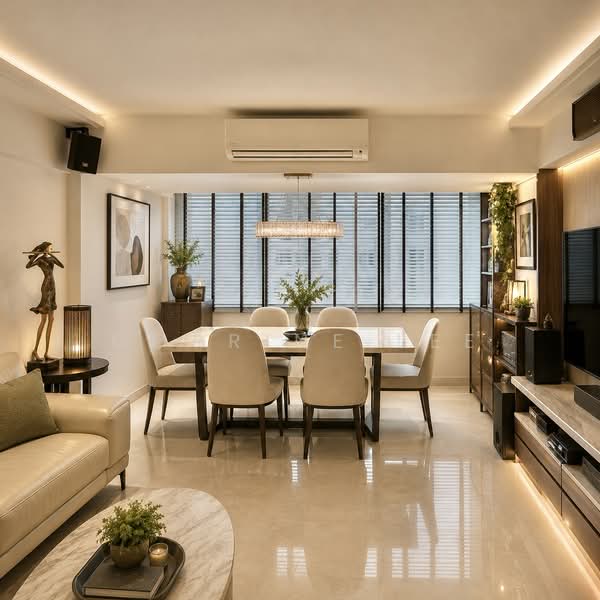 717 Bedok Reservoir Road, 717 Bedok Reservoir Road, 4 Bedrooms, 1,506 sqft, HDB Flat For Sale, by Corrine Lee, 25629015 - Dining Room - PropertyGuru.com.sg