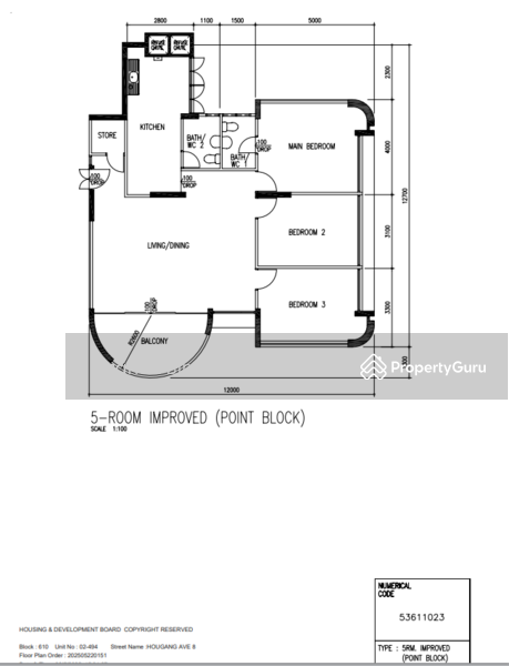 For Sale 610 Hougang Avenue 8