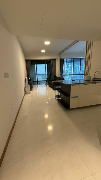 Marina One Residences, 21 Marina Way, 1 Bedroom, 753 sqft, Condominium For Rent, by Li Ou, 25630416 - Living Room - PropertyGuru.com.sg