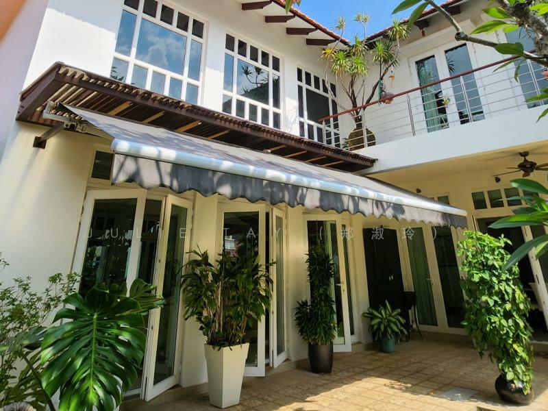A rare Oriental- inspired DETACHED home with modern touches, nestled among lush greenery, Siglap | Frankel estate, 5 Bedrooms, 7,696 sqft, Detached House For Sale, by Julie Tay, 25630598 - Exterior - PropertyGuru.com.sg