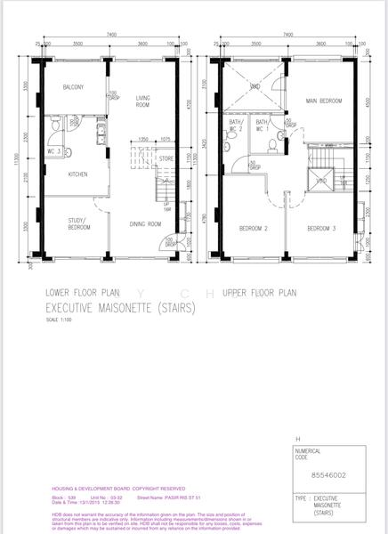 For Sale 539 Pasir Ris Street 51
