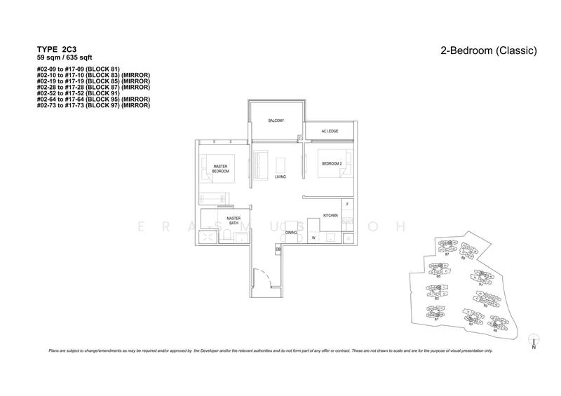 The Florence Residences, 99 Hougang Avenue 2, 2 Bedrooms, 635 sqft, Condominium For Sale, by Erasmus Toh, 25630867 - PropertyGuru.com.sg