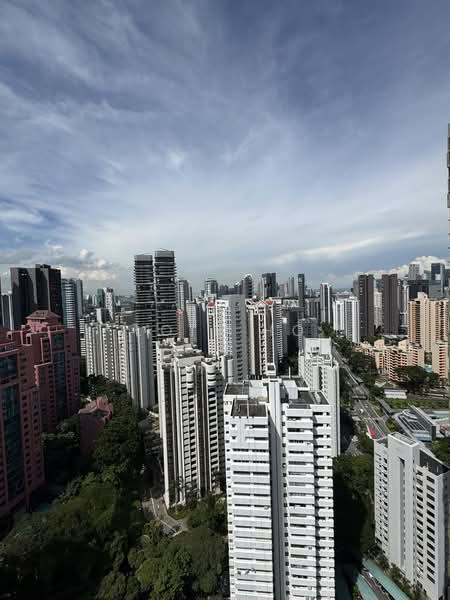 Irwell Hill Residences, 2 Irwell Hill, 4 Bedrooms, 1,582 sqft, Condominium For Rent, by Lois Ho, 25631119 - View from master - PropertyGuru.com.sg