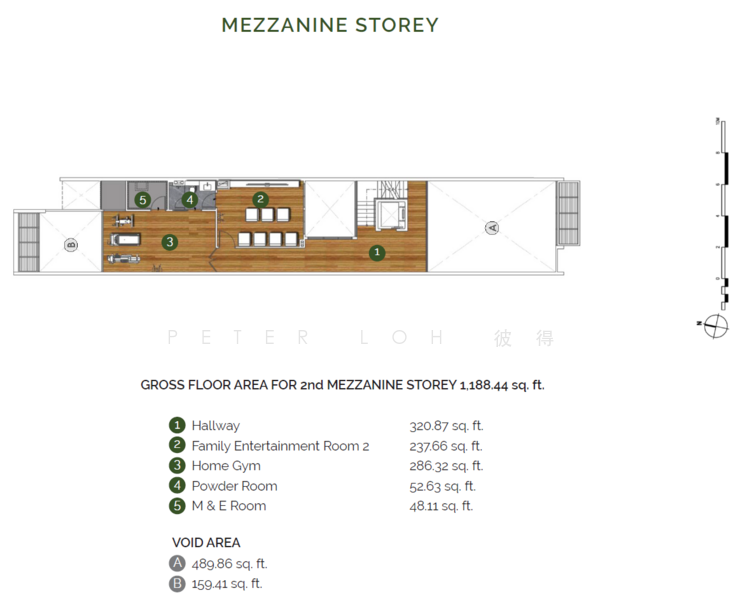 For Sale Brand New Freehold Terrace with Mezzanine & Swimming Pool