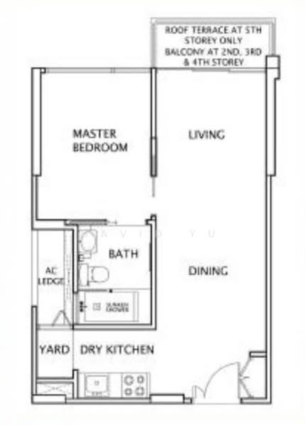 Sanctuary @813, 813 Upper Serangoon Road, 1 Bedroom, 527 sqft, Apartment For Rent, by David Yu, 25634349 - PropertyGuru.com.sg