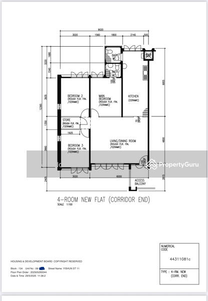 For Sale 134 Yishun Street 11