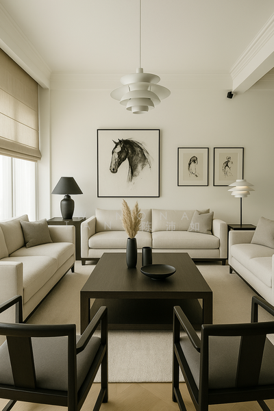 Living Room Illustration 