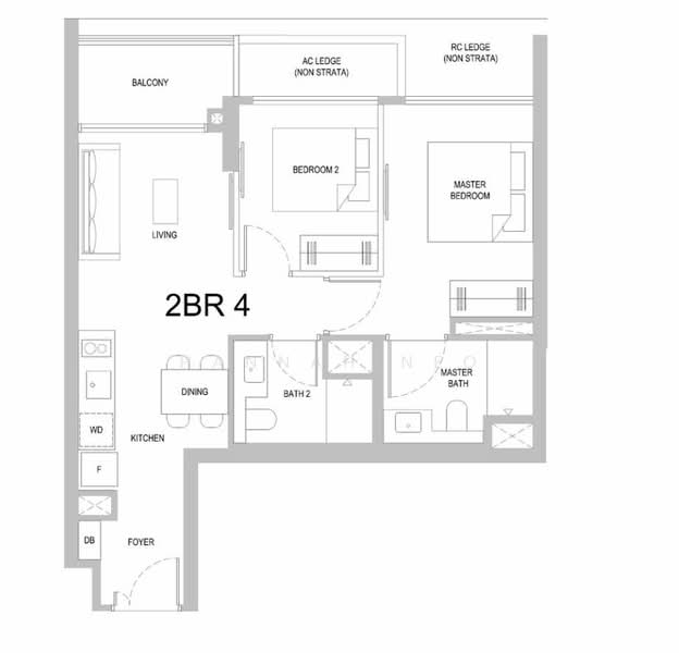 One Marina Gardens, 1 Marina Garden Lane, 2 Bedrooms, 657 sqft, Condominium For Sale, by Hannah Neo, 25635240 - PropertyGuru.com.sg