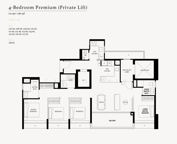 Arina East Residences, 6D Tanjong Rhu Road, East Coast / Marine Parade, 4 Bedrooms, 1,389 sqft, Condominium For Sale, by Carrie Chin, 25635382 - PropertyGuru.com.sg
