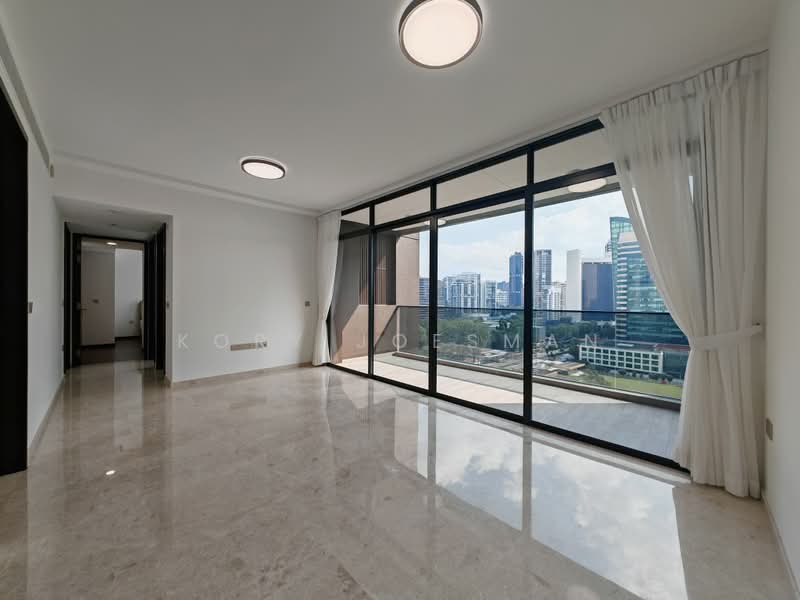 Pullman Residences, 18 Dunearn Road, 3 Bedrooms, 1,163 sqft, Condominium For Rent, by Kory Joesman, 25636249 - Living-dining room - PropertyGuru.com.sg