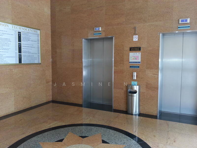Hudson Technocentre, 16 New Industrial Road, 1,294 sqft, Light Industrial (B1) For Rent, by Jasmine Ng, 25636384 - Lobby - CommercialGuru.com.sg