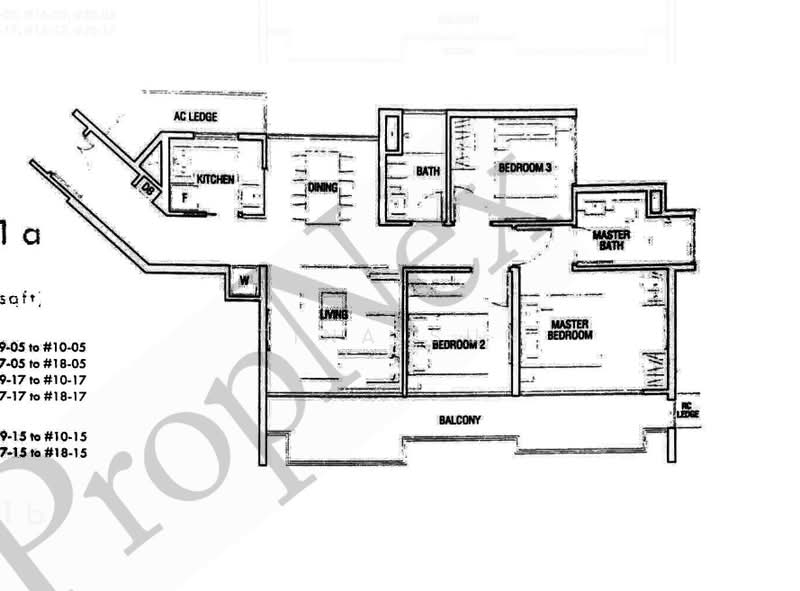 Thomson Three, 45 Bright Hill Drive, 3 Bedrooms, 1,044 sqft, Condominium For Rent, by Tina Sun, 25636445 - PropertyGuru.com.sg