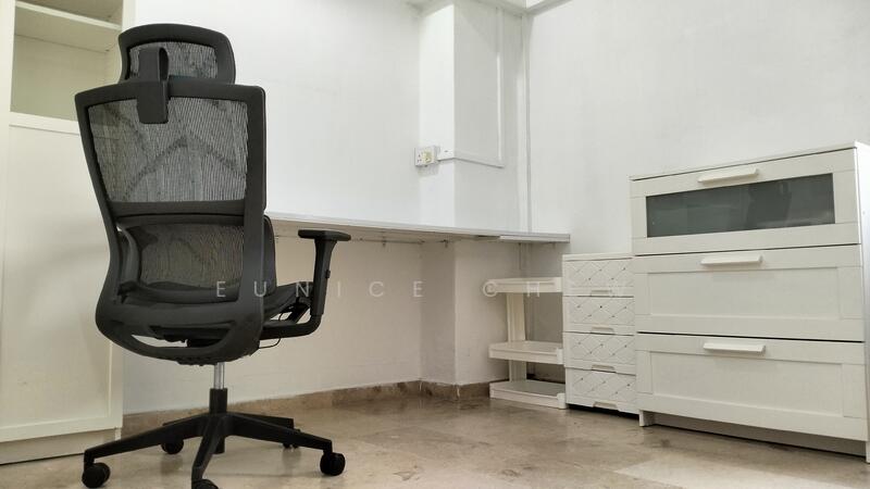 Office Chair, Cabinet