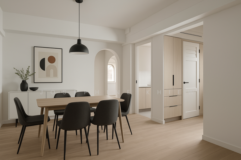 Artist impression- dinning area