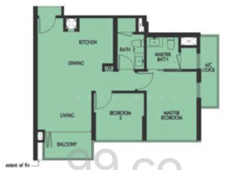 Eco Sanctuary, 63 Chestnut Avenue, 2 Bedrooms, 700 sqft, Condominium For Rent, by Jason Wong, 25637367 - PropertyGuru.com.sg