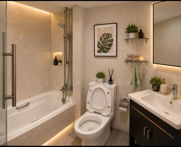 International Plaza, 10 Anson Road, Room Rental, 260 sqft, Apartment For Rent, by Collin Khwang, 25637678 - Bathroom - PropertyGuru.com.sg