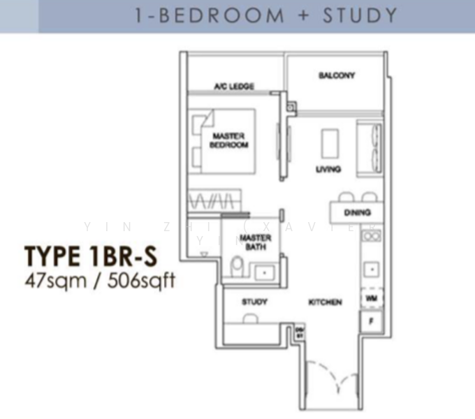 Stirling Residences, 23 Stirling Road, 1 Bedroom, 506 sqft, Condominium For Rent, by Yin Zhi (Xavier Yin), 25638064 - PropertyGuru.com.sg