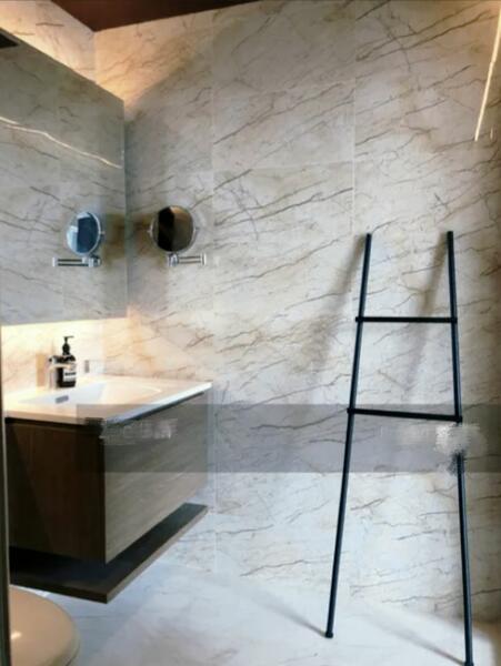 Queens Peak, 3 Dundee Road, 1 Bedroom, 431 sqft, Condominium For Rent, by Eunice Lam, 25638249 - Bathroom - PropertyGuru.com.sg