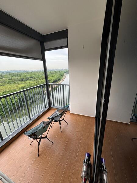 Kingsford Waterbay, 84 Upper Serangoon View, 2 Bedrooms, 689 sqft, Condominium For Rent, by Annie Quek, 25638446 - Balcony - PropertyGuru.com.sg
