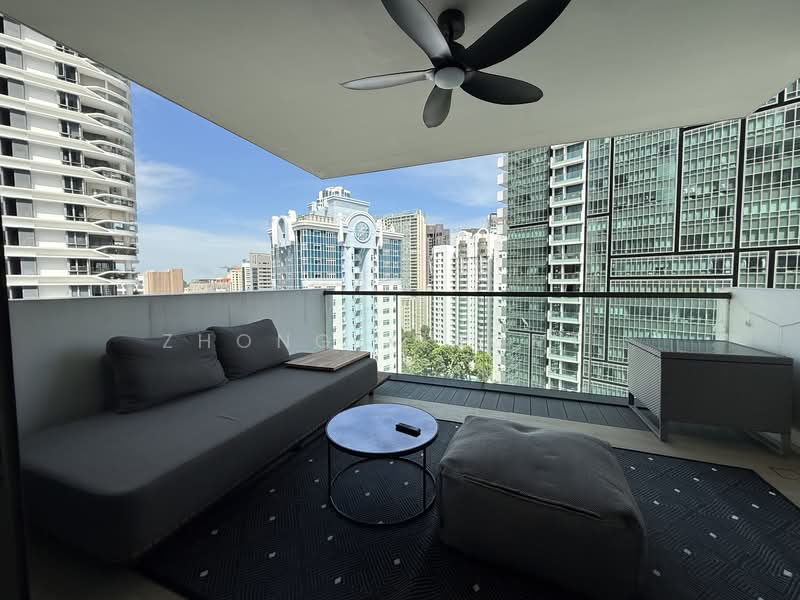 8 Saint Thomas, 10 Saint Thomas Walk, 3 Bedrooms, 1,302 sqft, Condominium For Rent, by Zhong Xiaomei, 25639574 - Balcony - PropertyGuru.com.sg