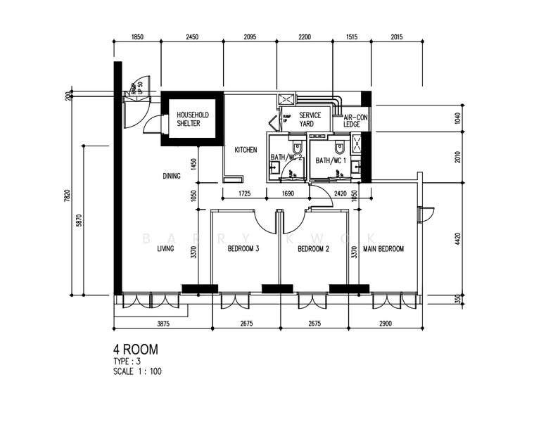 91 Dawson Road, 91 Dawson Road, 3 Bedrooms, 936 sqft, HDB Flat For Rent, by Barry Kwok, 25639657 - PropertyGuru.com.sg