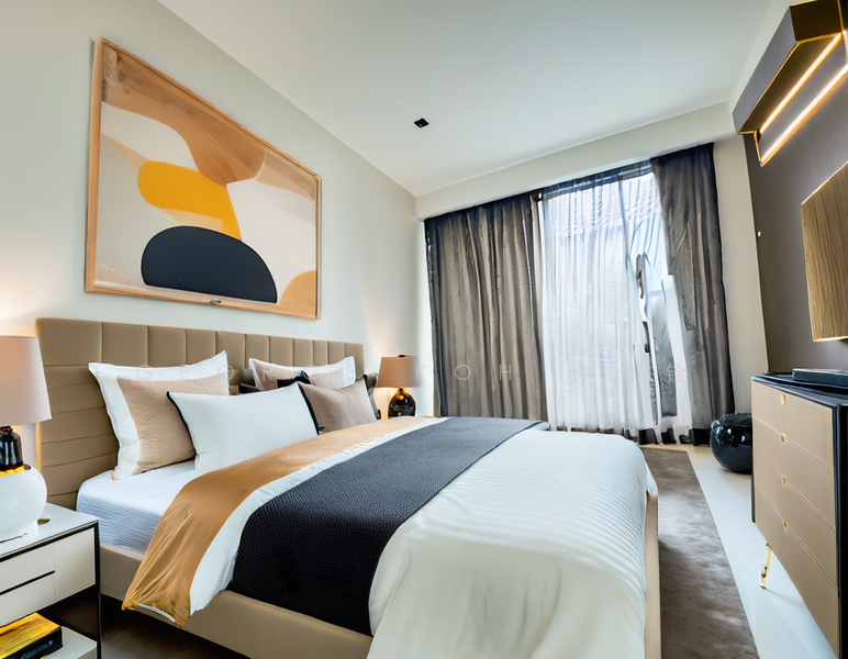 Modern 3 Storey Semi-Detached at Haig Estate Semi-Detached House For Sale at S$ 8,800,000 | PropertyGuru Singapore - Master Bedroom - ID Photo