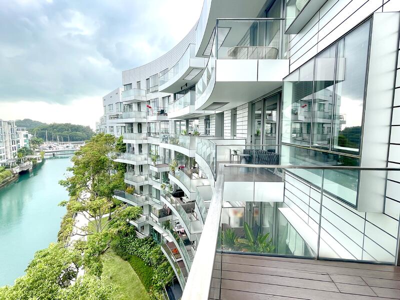 Reflections at Keppel Bay Condominium For Sale at S$ 3,380,000 | PropertyGuru Singapore - Balcony